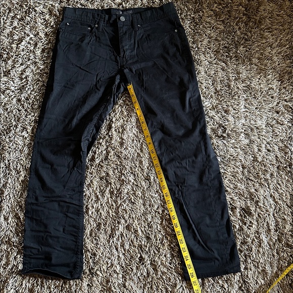 Saks Fifth straight black khaki men’s 31x30 - Picture 5 of 5